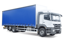 Van Hire Teesside - 26 Tonne Curtain Side Truck - Truck hire Teesside
