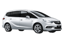 Van Hire Teesside - Vauxhall Zafira 5 + 2 - Minibus hire Teesside